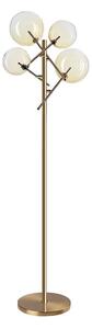 Lampadar LED Ideal Lux EQUINOXE 4xG4/2W/230V alamă/fumuriu