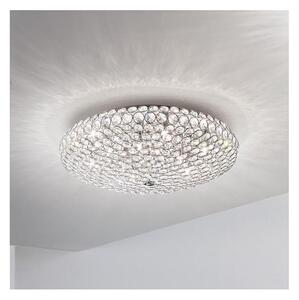 Plafonieră LED de cristal Ideal Lux KING 5xG9/3W/230V d. 38 cm crom
