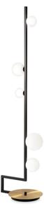 Lampadar LED Ideal Lux BIRDS 5xG9/3W/230V negru