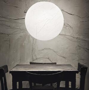 Lustră pe cablu Ideal Lux CARTA 1xE27/25W/230V d. 50 cm alb