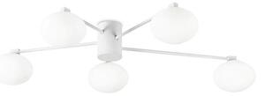 Lustră LED aplicată Ideal Lux HERMES 5xG9/3W/230V d. 90 cm alb