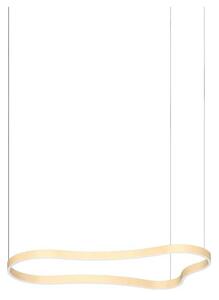 Lustră LED pe cablu Ideal Lux WAVES LED/45W/230V CRI 90 alamă