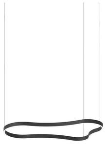 Lustră LED pe cablu Ideal Lux WAVES LED/45W/230V CRI 90 negru