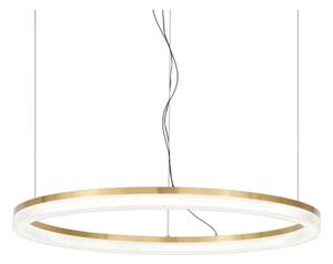 Lustră LED pe cablu Ideal Lux CROWN LED/42W/230V 3000K d. 80 cm CRI 90 alamă