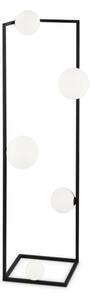 Lampadar LED Ideal Lux ANGOLO 5xG9/3W/230V negru