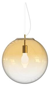 Lustră pe cablu Ideal Lux MAPA 1xE27/42W/230V d. 40 cm auriu/fumuriu
