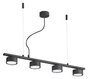 Lustră LED pe cablu Ideal Lux MINOR 4xGX53/9W/230V 75,5 cm negru