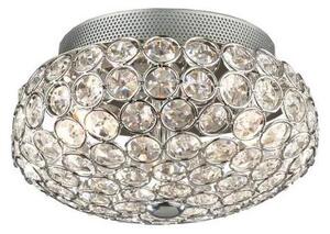 Plafonieră LED de cristal Ideal Lux KING 3xG9/3W/230V d. 25,5 cm crom