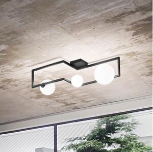 Lustră LED aplicată Ideal Lux ANGOLO 3xG9/3W/230V negru