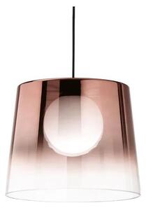 Lustră LED pe cablu Ideal Lux FADE 1xG9/3W/230V d. 27,3 cm cupru/fumuriu