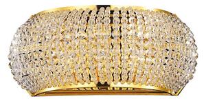 Aplică LED de cristal Ideal Lux PASHA 3xG9/3W/230V auriu