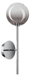 Lampă LED de perete Ideal Lux EQUINOXE 1xG4/2W/230V crom/fumuriu