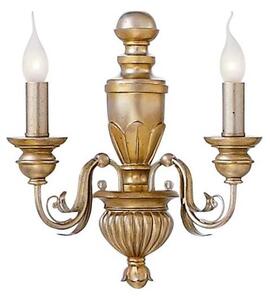 Lampă de perete Ideal Lux FIRENZE 2xE14/40W/230V auriu