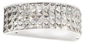 Aplică LED de cristal Ideal Lux ROMA 2xG9/3W/230V crom lucios