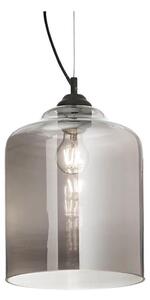 Lustră pe cablu Ideal Lux BISTRO 1xE27/60W/230V d. 24 cm fumuriu