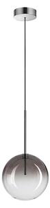 Lustră LED pe cablu Ideal Lux EQUINOXE 1xG4/2W/230V d. 20 cm crom/fumuriu