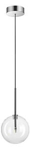 Lustră LED pe cablu Ideal Lux EQUINOXE 1xG4/2W/230V d. 15 cm crom/transparent