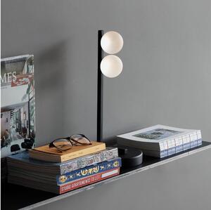 Lampă LED de masă Ideal Lux PING PONG 2xLED/3W/230V CRI 90 negru