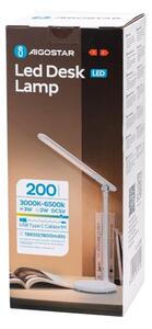 Lampă LED tactilă reîncărcabilă dimabilă de masă Aigostar LED/3W/5V 1800 mAh