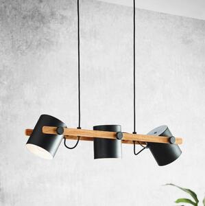 Eglo 43045 - Lustră pe cablu HORNWOOD 3xE27/60W/230V