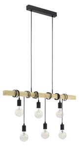 Eglo 95499 - Lampa suspendata TOWNSHEND 6xE27/60W/230V