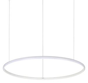 Lustră LED pe cablu Ideal Lux HULAHOOP LED/28W/230V 3000K d. 61 cm CRI 90 alb
