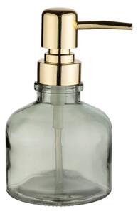 Dozator / dispenser săpun din sticlă Wenko Atessa, verde