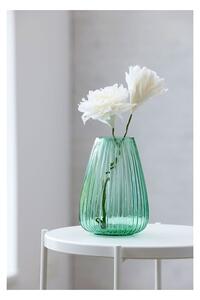 Vază din sticlă Bitz Kusintha, înălțime 22 cm, verde