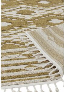 Covor Asiatic Carpets Taza, 80 x 240 cm, galben