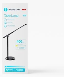 Lampă LED tactilă dimabilă de masă Aigostar LED/8W/230V 3000-6000K negru