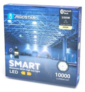 Corp de iluminat LED de exterior Aigostar MESH LED/100W/230V 4000K IP65