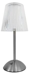 Lampă de birou LED ELBA, touch, încărcabilă, 1,6W, 800 mAh, crom mat, clară