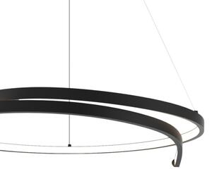 Lustră LED pe cablu LORENZO LED/35W/230V negru
