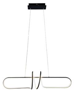 Lustră LED pe cablu VERTIGO LED/54W/230V negru