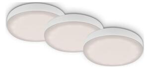 SET 3x corp de iluminat LED încastrat pentru baie Briloner 7061-436 LED/3W/230V IP44