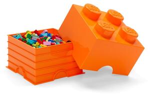 Cutie depozitare LEGO®, portocaliu