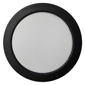 Plafoineră LED ROUND LED/18W/230V 4000K d. 21,7 cm negru