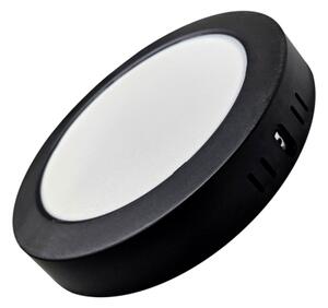 Plafoineră LED ROUND LED/18W/230V 4000K d. 21,7 cm negru