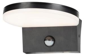 Aplică LED de exterior cu senzor Rabalux 77119 BATIDA LED/9W/230V IP54 negru