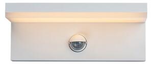 Aplică LED de exterior cu senzor Rabalux 77116 ZARAGOZA LED/9W/230V IP54 alb