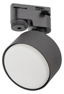 Spot pentru sistem de șină AVIA 1xGX53/15W/230V negru