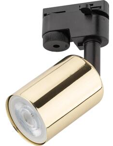 Spot pentru sistem de șină TOP 1xGU10/10W/230V auriu/negru