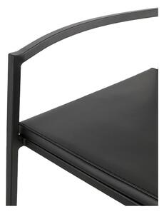 Scaun de bar Kokoon Caro Mini, înălțime 65 cm, negru