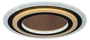 Rabalux TANELI 71314 - Plafonieră LED dimabilă, 56W, 230V, 3000/4000/6000K, crom/negru + telecomandă
