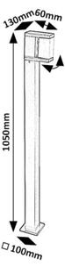 Lampă LED de exterior Rabalux 77184 CUBBINGTON LED/10W/230V IP54