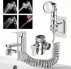 Extensie dus pentru robinet, cap dus si furtun flexibil 150 cm