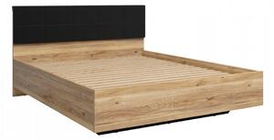 Pat Livdela 100Dublu, Maro deschis, 160x200, Tapiterie, PAL laminat, Somiera patSomiera pat, 17x21x10cm