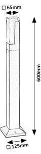 Lampă LED de exterior Rabalux 77128 DARVAS LED/7W/230V IP54