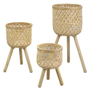 Rattanbloom™ Ghivece De Flori Din Ratan, De Tip Floor-standing