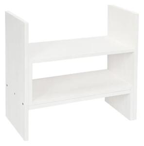 Modulrack™ Organizator Modular Din Lemn Pentru Blatul De Lucru, Alb